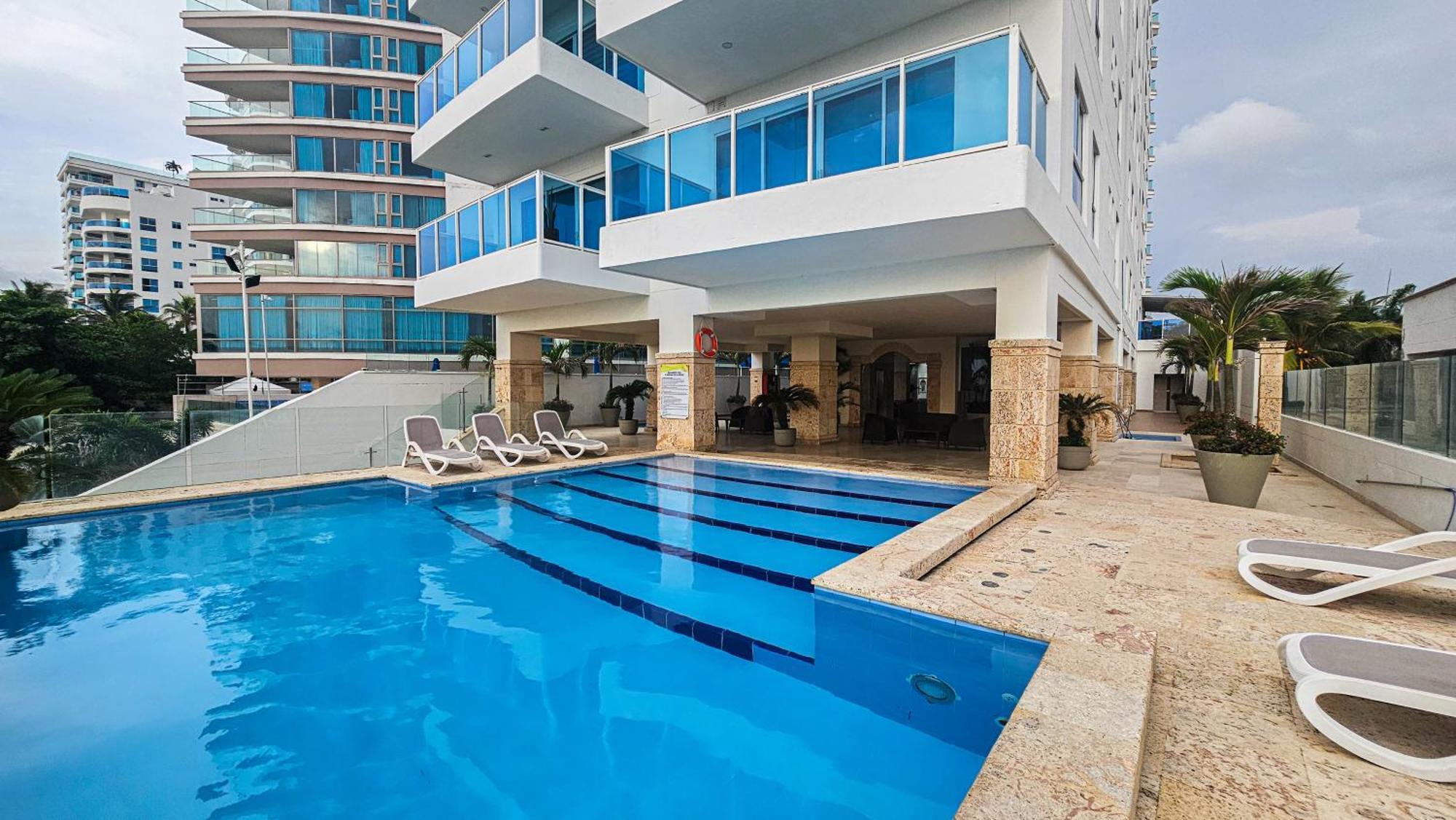Luxury Apartment, Sector Morros, Vista Y Salida Al Mar Edificio Sunshine Cartagena Exterior foto