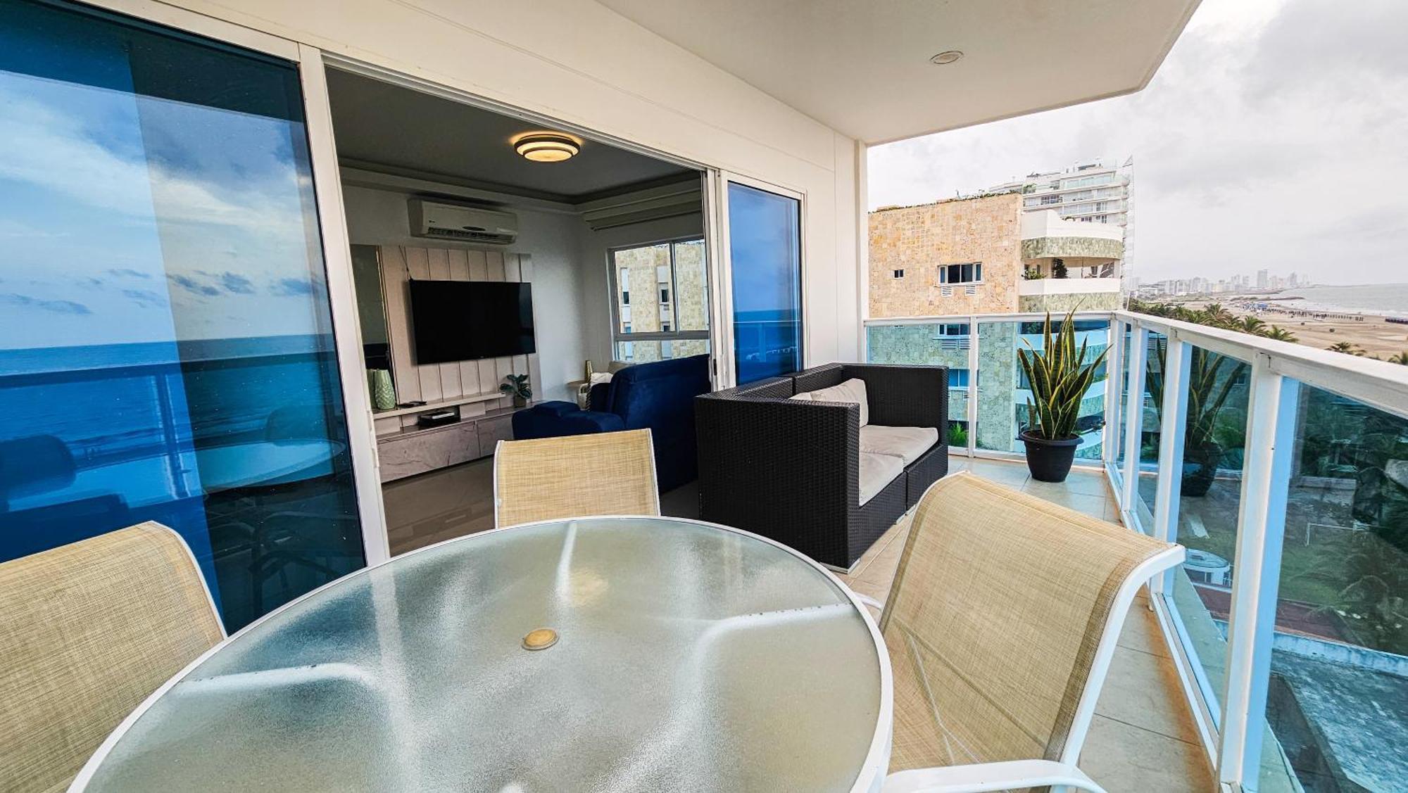 Luxury Apartment, Sector Morros, Vista Y Salida Al Mar Edificio Sunshine Cartagena Exterior foto
